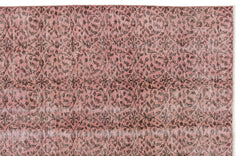 Atina Pembe Eskitme Yün El Dokuma Halısı 157 x 253 Apex Unique