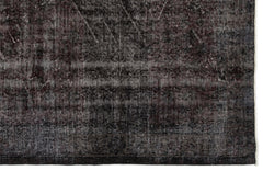 Atina Siyah Eskitme Yün El Dokuma Halısı 166 x 290 Apex Unique