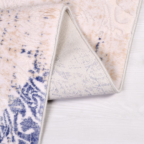 Royalty Krem Modern Bambu Akrilik Makine Halısı Crea