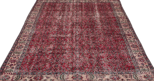 Atina Bej Eskitme Yün El Dokuma Halısı 167 x 278 Apex Unique