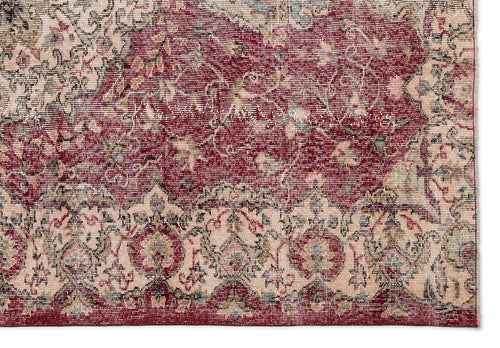 Atina Bej Eskitme Yün El Dokuma Halısı 173 x 255 Apex Unique