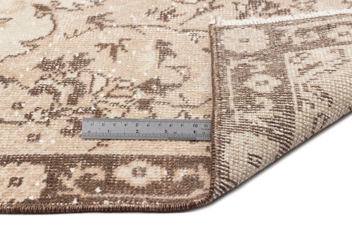 Atina Bej Eskitme Yün El Dokuma Halısı 191 x 307 Apex Unique