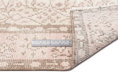 Atina Bej Eskitme Yün El Dokuma Halısı 160 x 265 Apex Unique