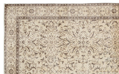Atina 14754 Bej Eskitme Yün El Dokuma Halısı 186 x 302 Apex Unique