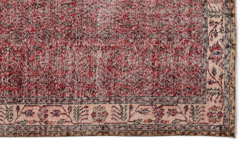 Atina Bej Eskitme Yün El Dokuma Halısı 161 x 276 Apex Unique