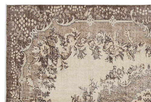 Atina Bej Eskitme Yün El Dokuma Halısı 209 x 306 Apex Unique