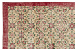 Atina Krem Eskitme Yün El Dokuma Halısı 200 x 320 Apex Unique
