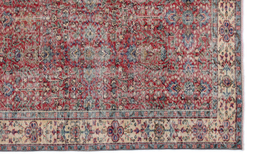 Atina Bej Eskitme Yün El Dokuma Halısı 195 x 320 Apex Unique