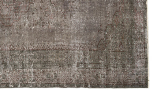 Atina Gri Eskitme Yün El Dokuma Halısı 180 x 302 Apex Unique