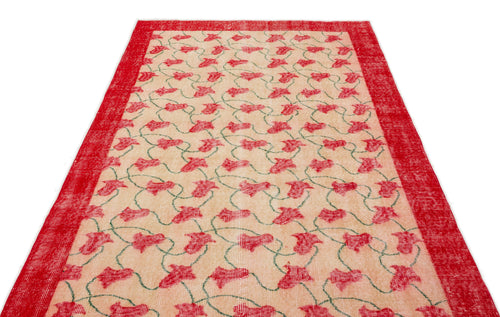 Atina Bej Eskitme Yün El Dokuma Halısı 153 x 251 Apex Unique