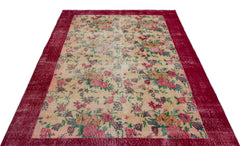 Atina Bej Eskitme Yün El Dokuma Halısı 163 x 261 Apex Unique