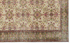 Atina Bej Eskitme Yün El Dokuma Halısı 175 x 292 Apex Unique