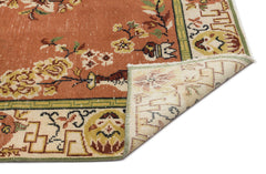Atina Krem Eskitme Yün El Dokuma Halısı 176 x 308 Apex Unique