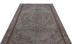 Atina Gri Eskitme Yün El Dokuma Halısı 161 x 257 Apex Unique