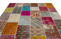 Iskece Bej Eskitme Yün El Dokuma Halısı 246 x 308 Apex Unique