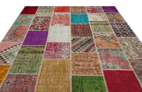 Iskece Bej Eskitme Yün El Dokuma Halısı 246 x 308 Apex Unique