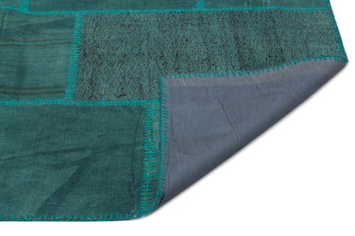 Teselya Bej Patchwork Yün El Dokuma Halısı 199 x 300 Apex Unique