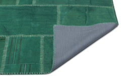 Teselya Bej Patchwork Yün El Dokuma Halısı 193 x 297 Apex Unique