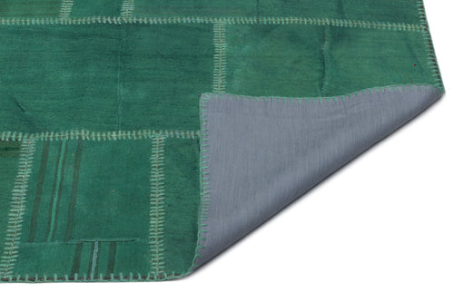 Teselya Bej Patchwork Yün El Dokuma Halısı 193 x 297 Apex Unique