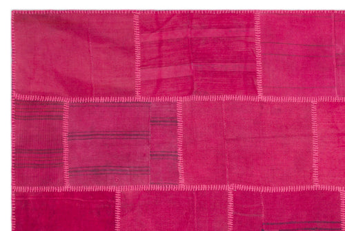 Teselya Bej Patchwork Yün El Dokuma Halısı 197 x 297 Apex Unique