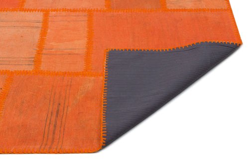 Teselya Bej Patchwork Yün El Dokuma Halısı 195 x 292 Apex Unique