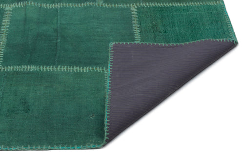 Teselya Bej Patchwork Yün El Dokuma Halısı 194 x 297 Apex Unique
