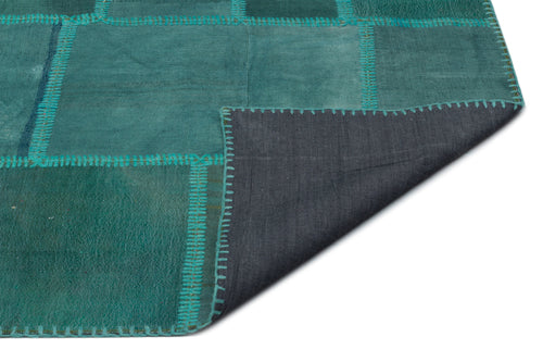 Teselya Bej Patchwork Yün El Dokuma Halısı 195 x 292 Apex Unique