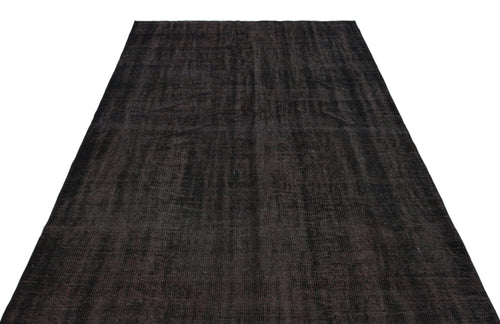 Atina Siyah Eskitme Yün El Dokuma Halısı 170 x 286 Apex Unique