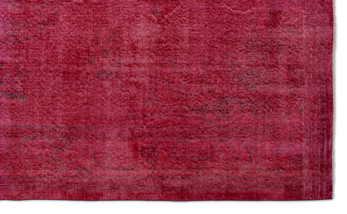Atina Kırmızı Eskitme Yün El Dokuma Halısı 178 x 300 Apex Unique