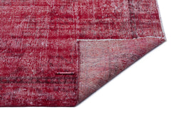 Atina Kırmızı Eskitme Yün El Dokuma Halısı 158 x 257 Apex Unique
