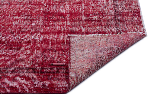 Atina Kırmızı Eskitme Yün El Dokuma Halısı 158 x 257 Apex Unique