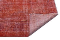 Atina Kırmızı Eskitme Yün El Dokuma Halısı 176 x 279 Apex Unique