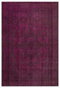 Epir Pembe Eskitme Yün El Dokuma Halısı 220 x 317 Apex Unique