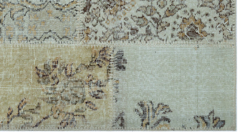 Iskece Yeşil Eskitme Yün El Dokuma Halısı 080 x 150 Apex Unique