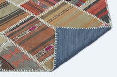 Teselya Bej Eskitme Yün El Dokuma Halısı 160 x 236 Apex Unique