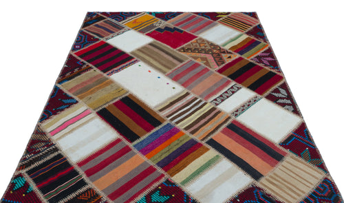 Teselya Bej Eskitme Yün El Dokuma Halısı 160 x 226 Apex Unique