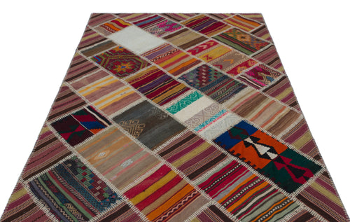 Teselya Bej Eskitme Yün El Dokuma Halısı 155 x 238 Apex Unique