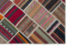 Teselya Bej Eskitme Yün El Dokuma Halısı 160 x 236 Apex Unique
