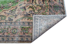 Atina Bej Eskitme Yün El Dokuma Halısı 182 x 276 Apex Unique