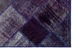 Iskece Mor Eskitme Yün El Dokuma Halısı 120 x 180 Apex Unique
