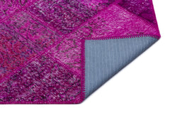 Iskece Pembe Eskitme Yün El Dokuma Halısı 120 x 180 Apex Unique
