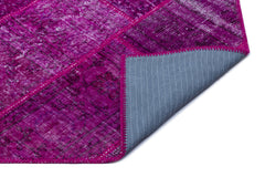 Iskece Pembe Eskitme Yün El Dokuma Halısı 120 x 180 Apex Unique