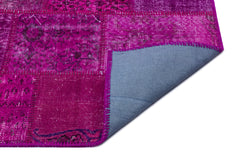 Iskece Pembe Eskitme Yün El Dokuma Halısı 120 x 180 Apex Unique