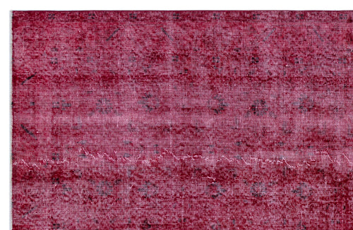 Atina Pembe Eskitme Yün El Dokuma Halısı 161 x 252 Apex Unique