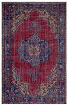 Atina Bej Eskitme Yün El Dokuma Halısı 186 x 286 Apex Unique