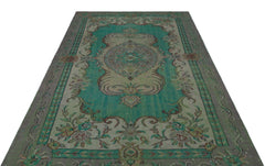 Atina Bej Eskitme Yün El Dokuma Halısı 171 x 270 Apex Unique