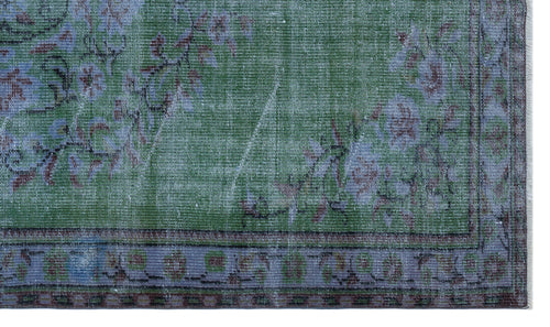 Atina Mor Eskitme Yün El Dokuma Halısı 146 x 251 Apex Unique