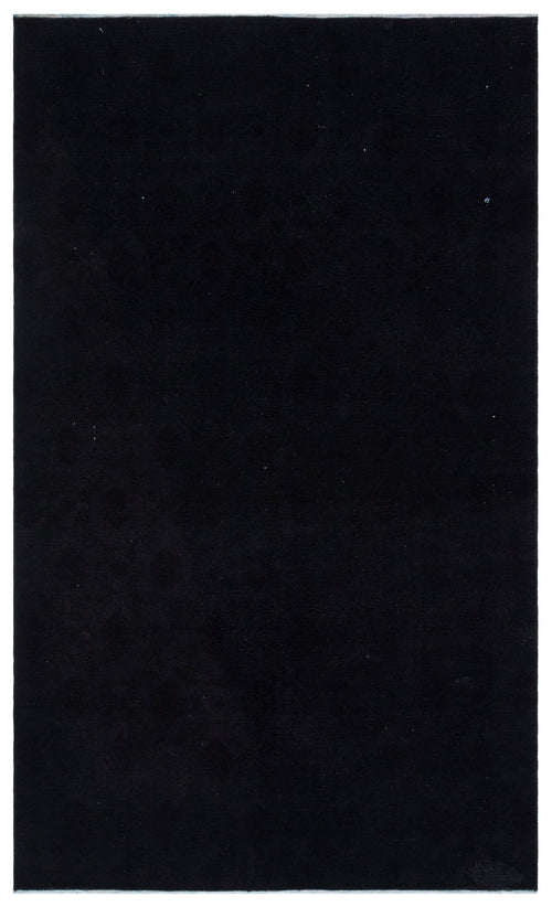 Atina Siyah Eskitme Yün El Dokuma Halısı 145 x 240 Apex Unique
