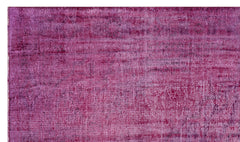 Atina Pembe Eskitme Yün El Dokuma Halısı 152 x 261 Apex Unique