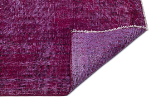 Atina Pembe Eskitme Yün El Dokuma Halısı 182 x 288 Apex Unique